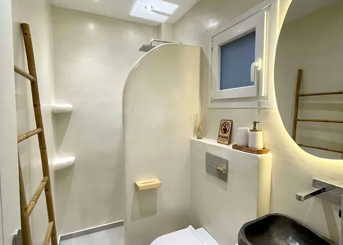 Mayema Cycladic House In Santorini With Sea View Appartement Kamári