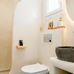 Mayema Cycladic House In Santorini With Sea View Apartment Kamári